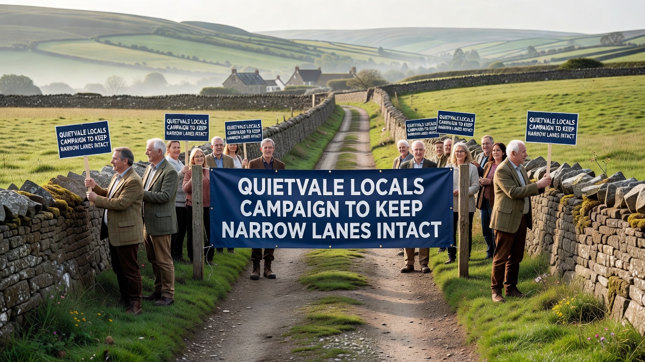 Quietvale Residents Organize Campaign to Preserve Historic Narrow Lanes